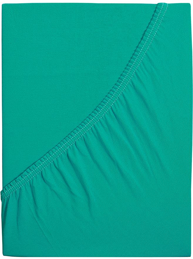 B.E.S. – Petrovice Prestieradlo JERSEY detské – 60 × 120 cm, Zelený tyrkys