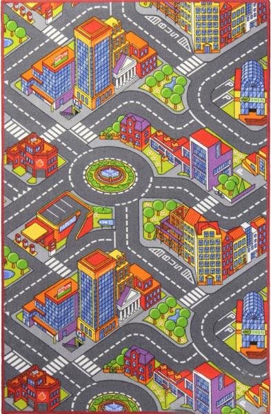 Detský kusový koberec cesta Big City 140 × 200 cm