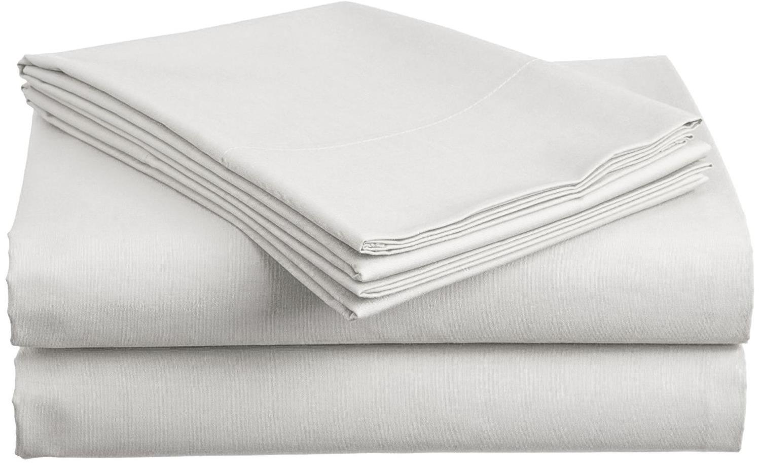 Simontex bavlnené prestieradlo Lux biele 140 × 240 cm