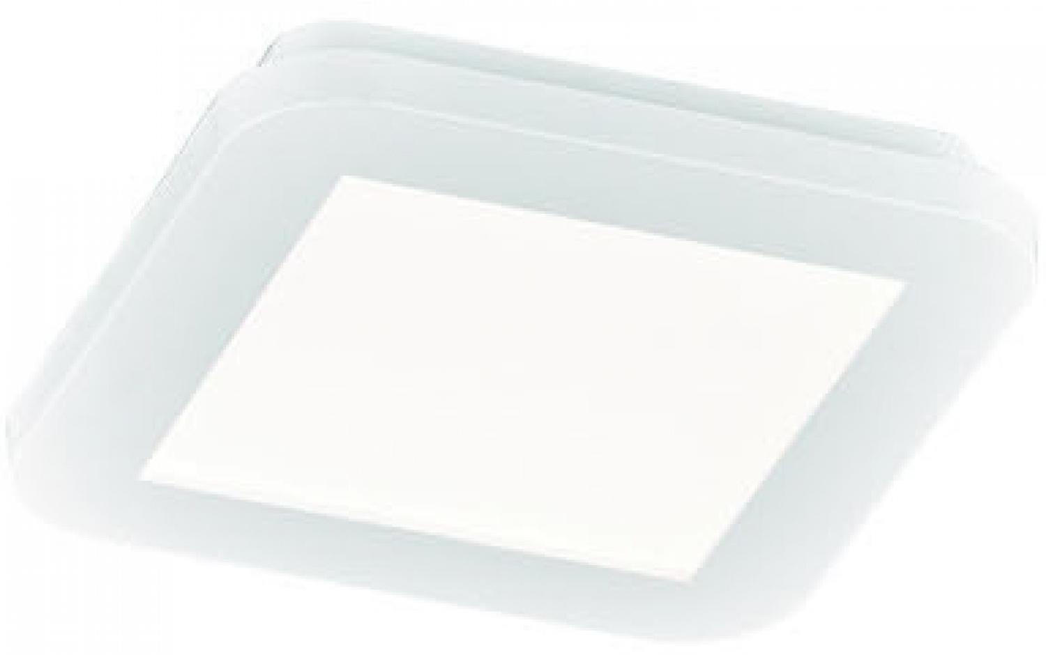 Trio RL Camillus prisadené hranaté LED svietidlo 24 W, 3000 K, IP44, biele