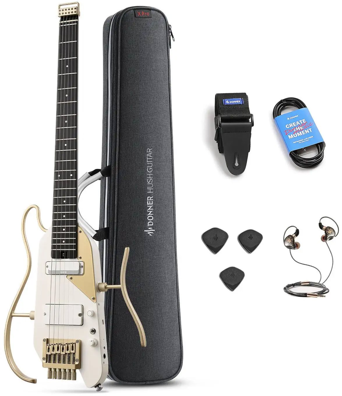 Donner HUSH-X PRO White-Luxe