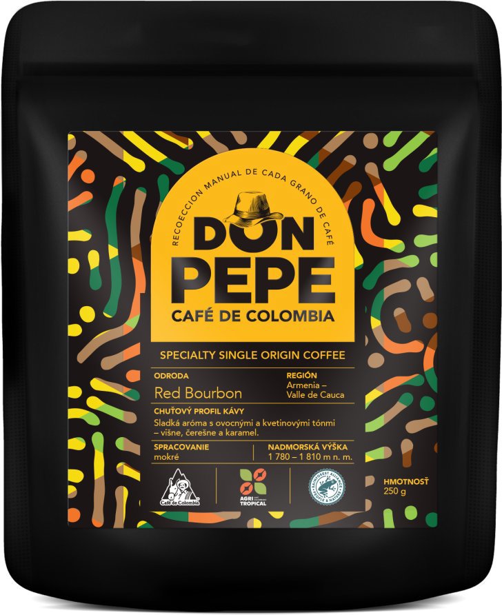 DON PEPE Bourbon 250 g X1 zrnková