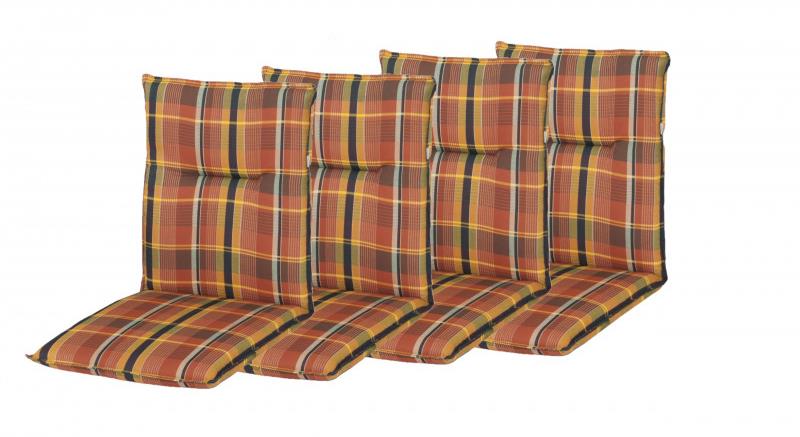 Doppler SPOT 24 súprava 4 ks – podušky na kreslá a stoličky, nízke