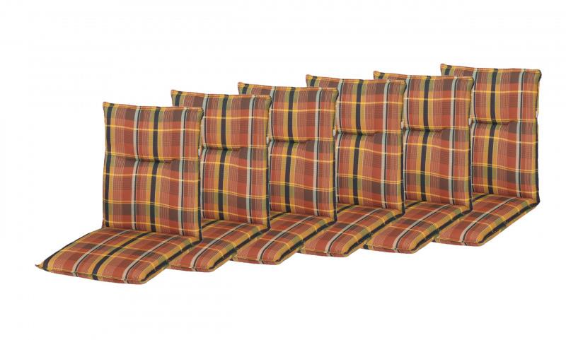 Doppler SPOT 24 súprava 6 ks – podušky na kreslá a stoličky, nízke