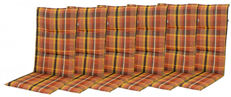 Doppler SPOT 24 súprava 6 ks – podušky na kreslá a stoličky, vysoké