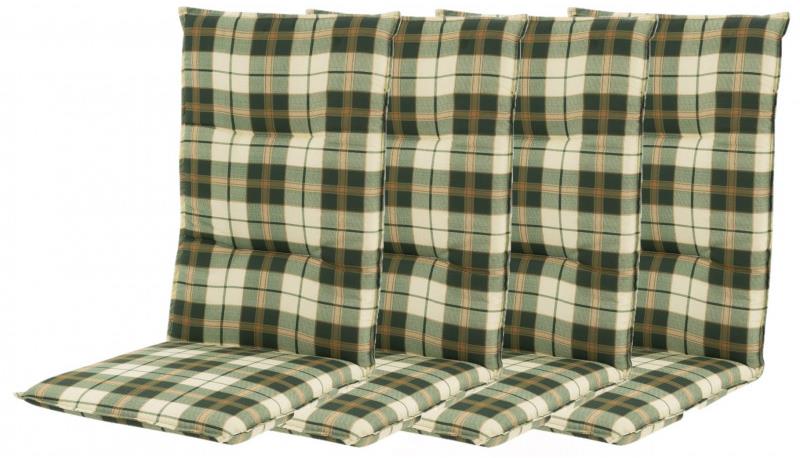 Doppler SPOT 129 súprava 4 ks – podušky na kreslá a stoličky, vysoké