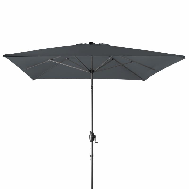 DERBY Slnečník záhradný Basic Lift NEO 2,5 × 2 m, 840, antracit