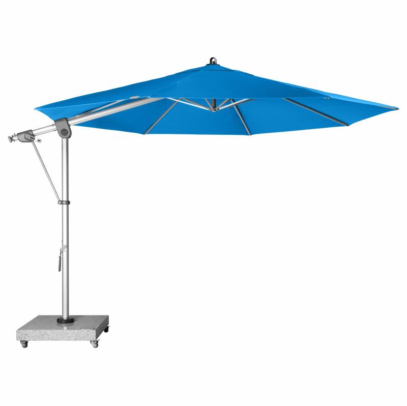 DOPPLER Slnečník záhradný EXPERT 350P, T821, modrý