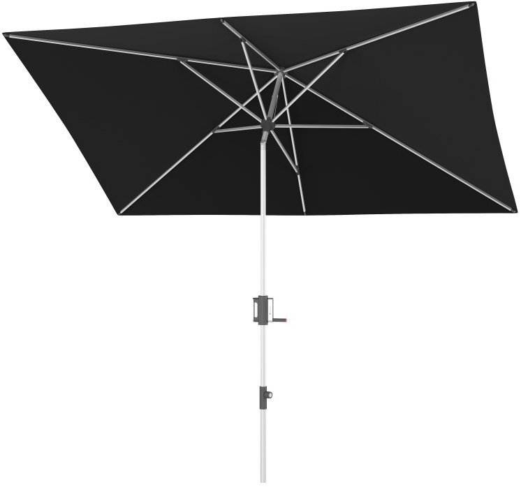 KNIRPS Slnečník záhradný APOLL 300 × 200 cm čierny