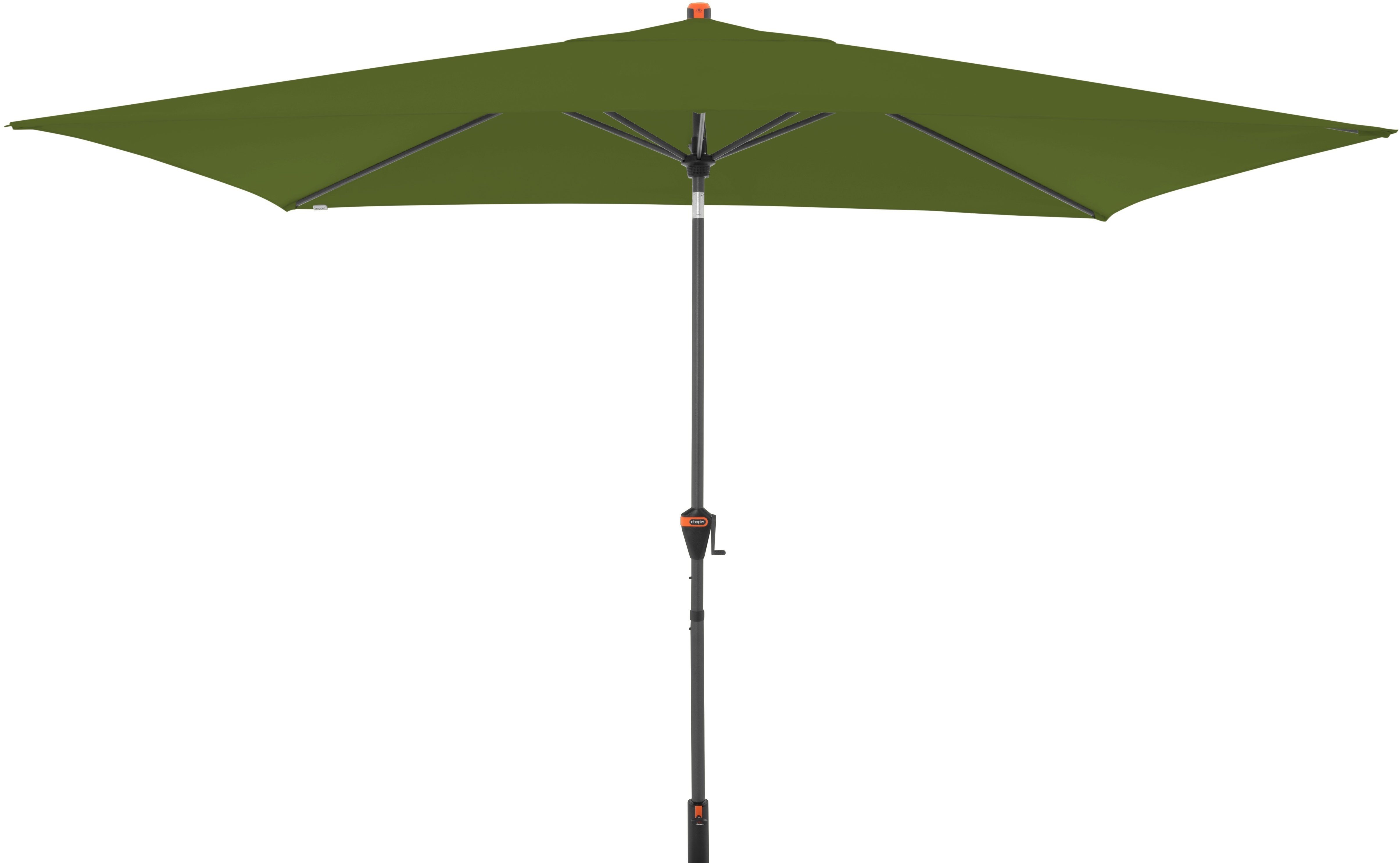 DOPPLER Slnečník záhradný myZone 300 × 200 cm, zelený