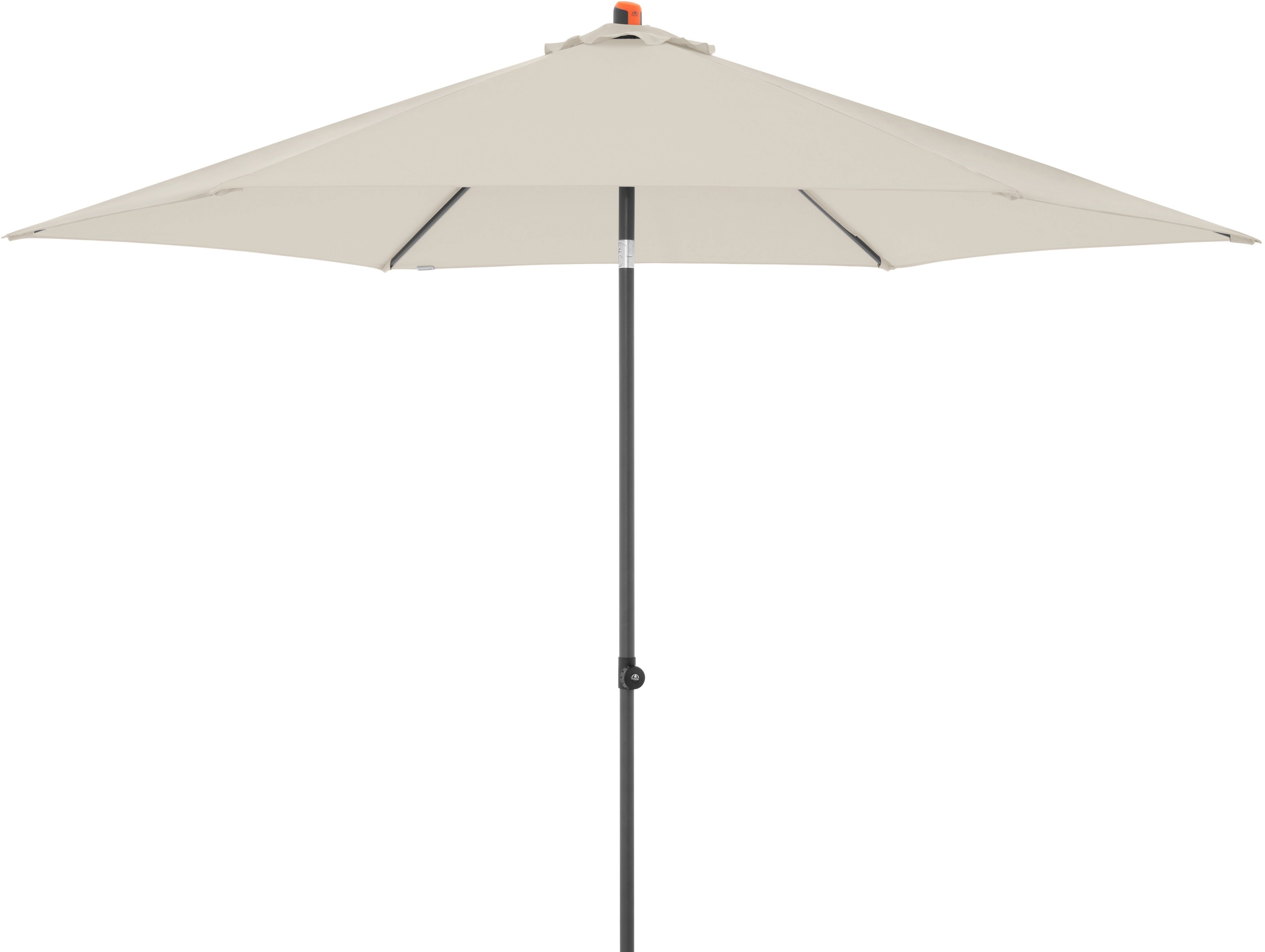 DOPPLER Slnečník záhradný myZone Push Up 300 cm, prírodný