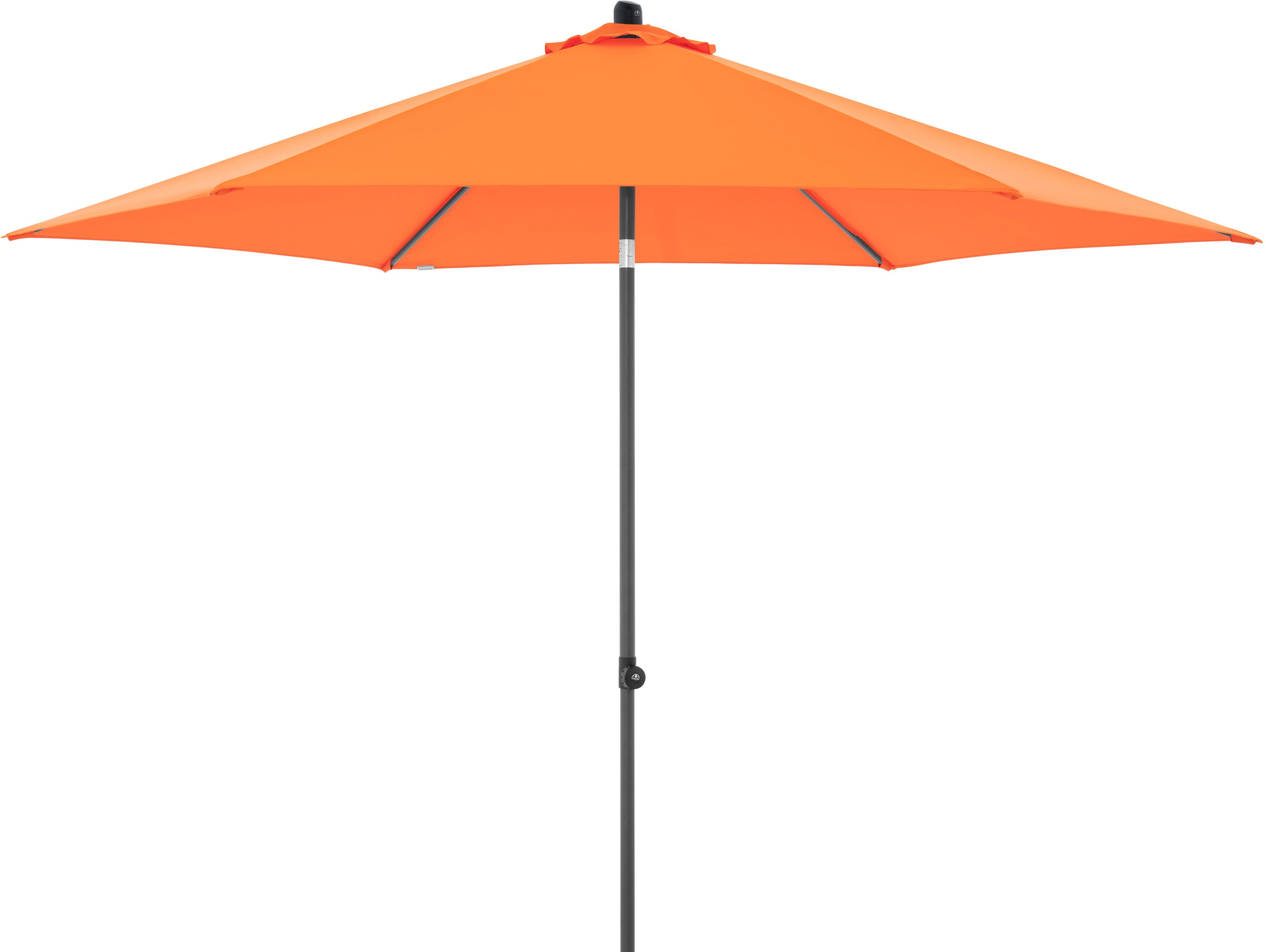 DOPPLER Slnečník záhradný myZone Push Up 300 cm, oranžový