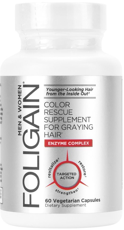 FOLIGAIN tablety proti šediveniu vlasov 60 tabliet