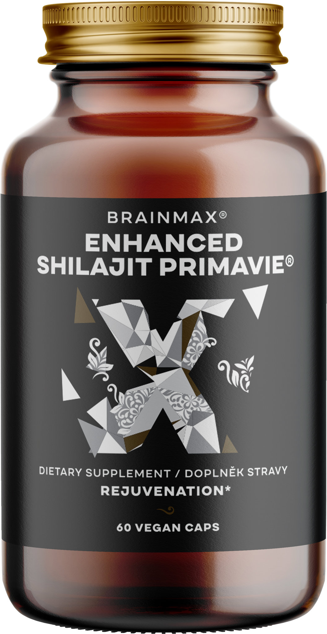 BrainMax Enhanced Shilajit PrimaVie®, 500 mg, 60 rastlinných kapsúl