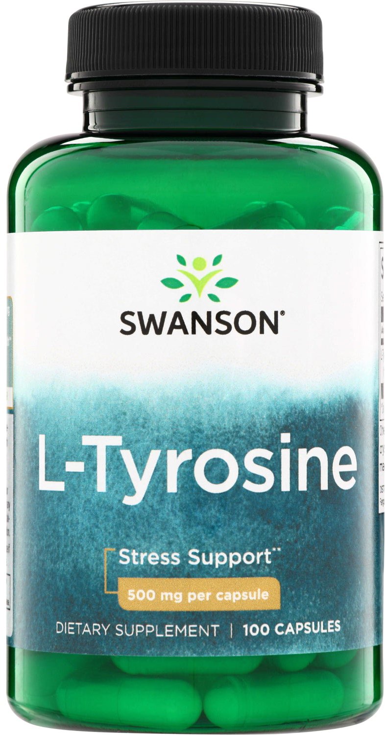 Swanson L-Tyrosine 500 mg 100 kapsúl