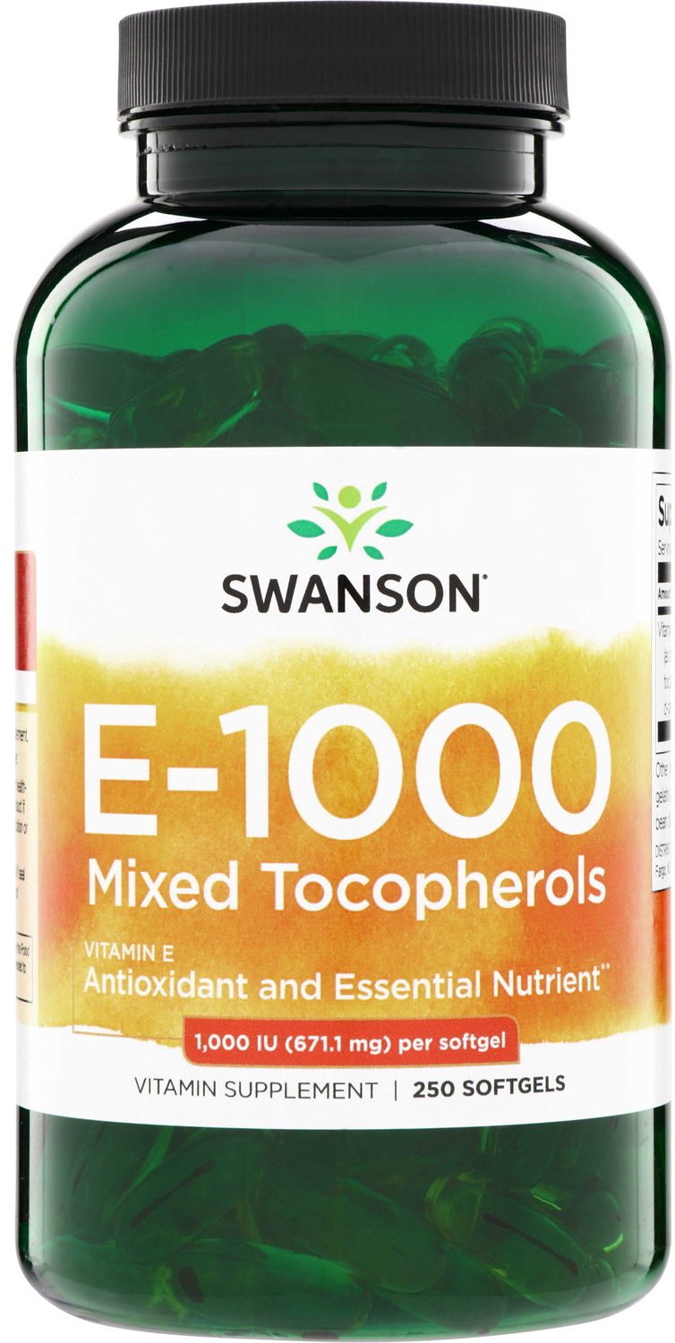 Swanson E-1000 1000 IU 250 kapslí