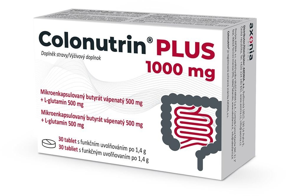 Colonutrin PLUS 1000 mg 30 tablet s funkčním uvolňováním