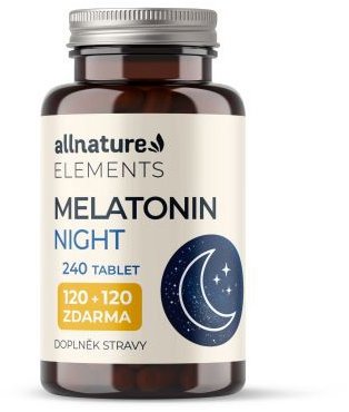 Allnature Elements Melatonín night 240 tabliet