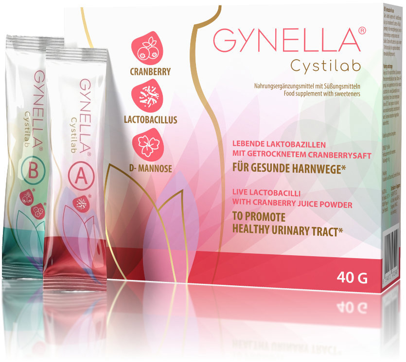 GYNELLA Cystilab 10 × 40 g sáčky