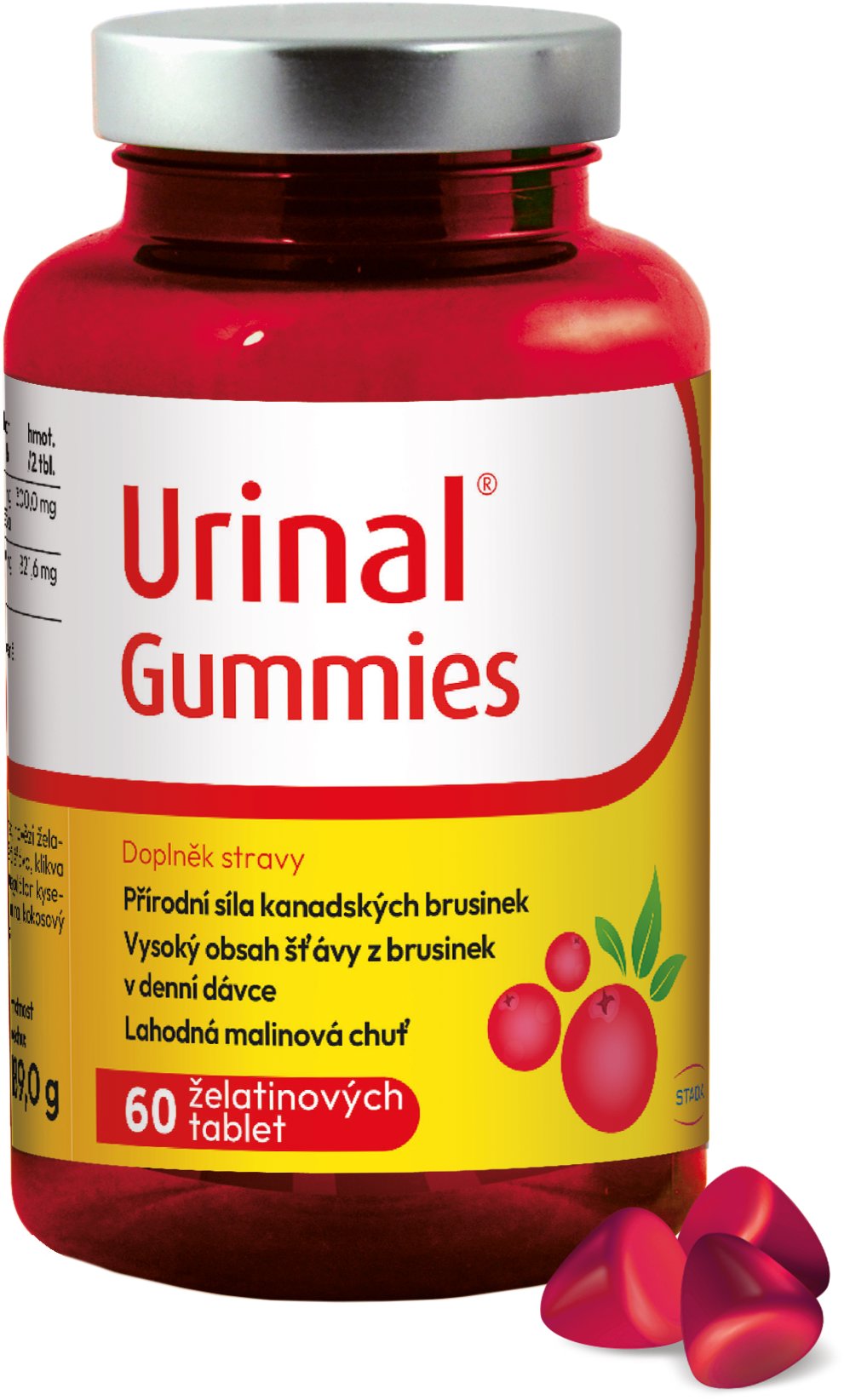 Urinal Gummies 60 tabliet