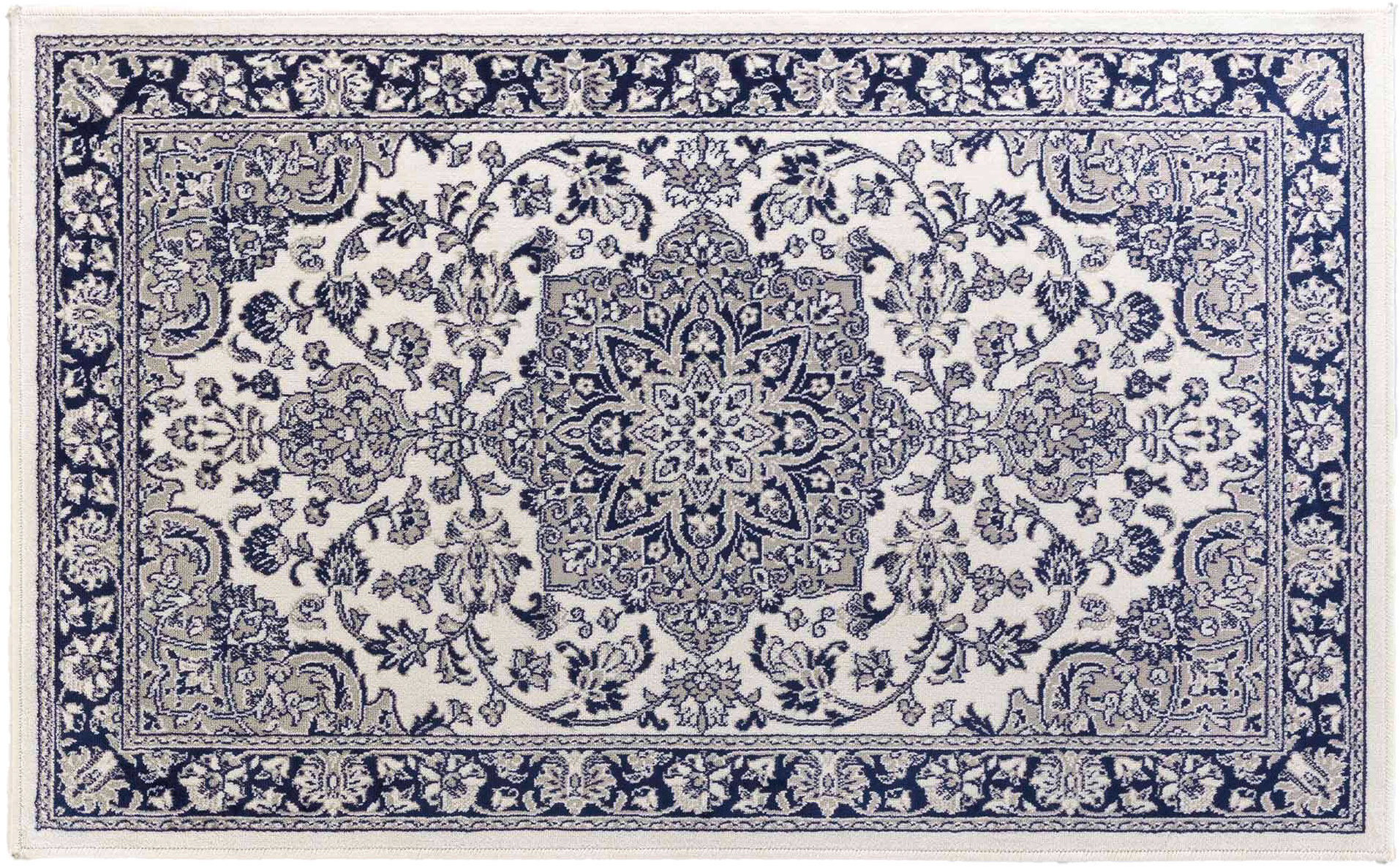Douceur d'intérieur Tkaný koberec do predsiene, CHERINE, 68 × 110 cm, sivý