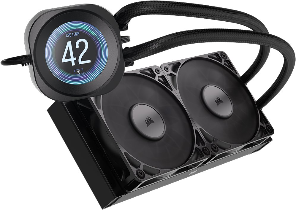 Corsair NAUTILUS 240 LCD Black