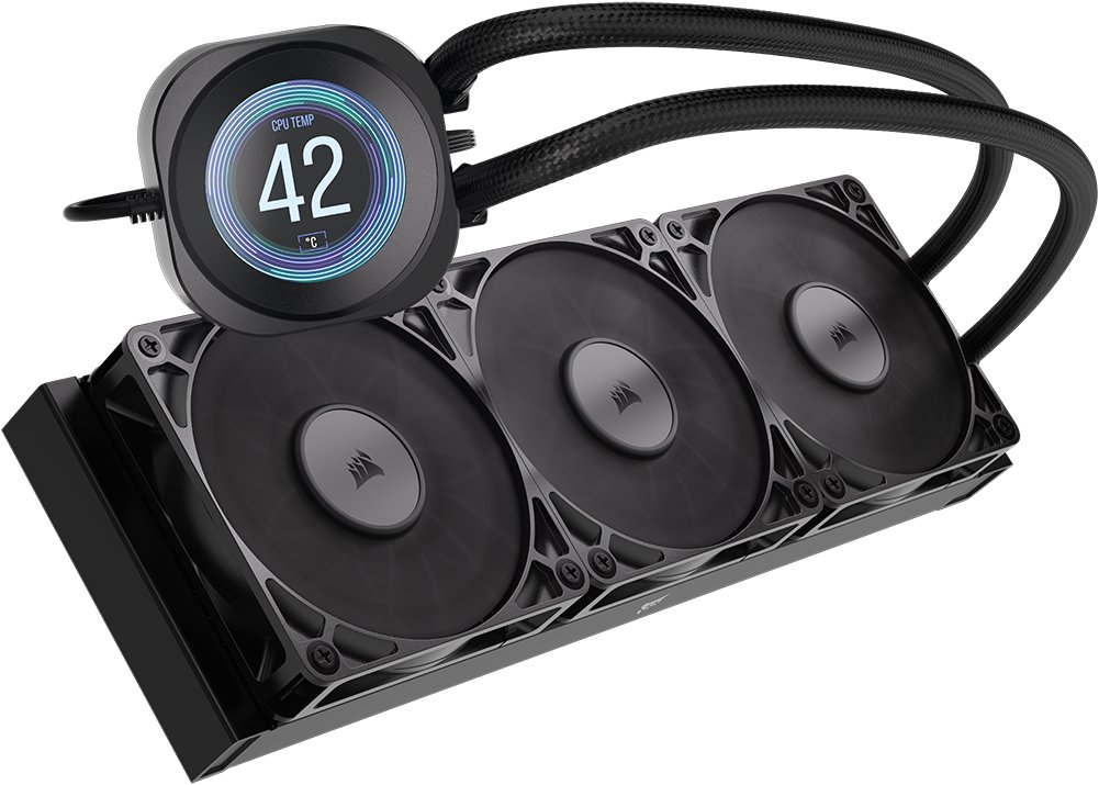 Corsair NAUTILUS 360 LCD Black