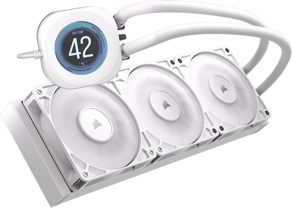 Corsair NAUTILUS 360 LCD White