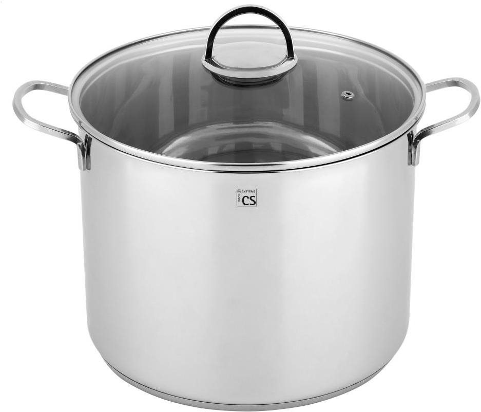 CS KOCHSYSTEME Hrniec s pokrievkou nerez 32 cm TRIER CS-075200