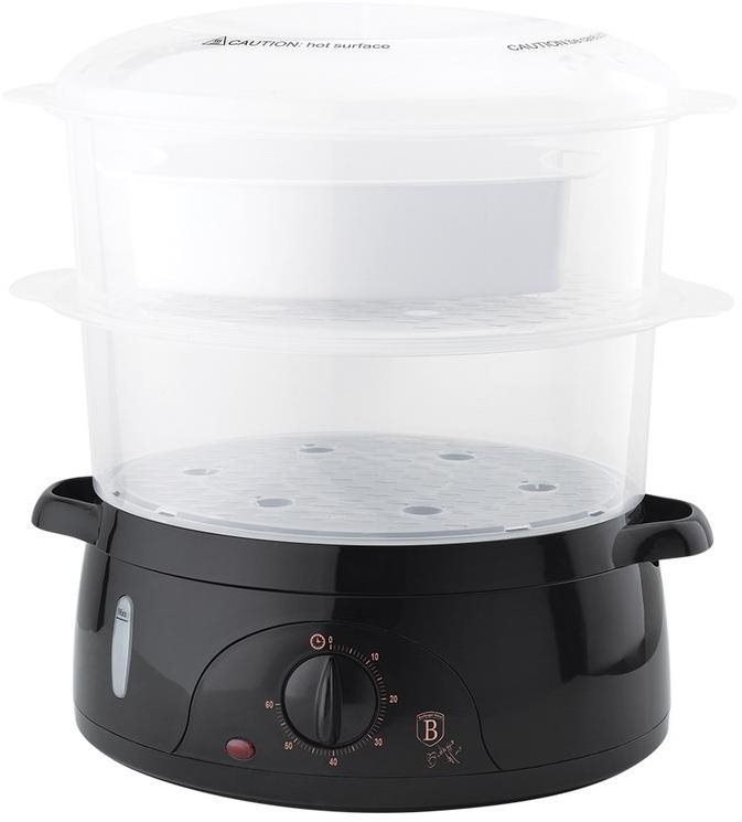 BERLINGERHAUS Parný hrniec elektrický dvojposchodový Black Rose Collection