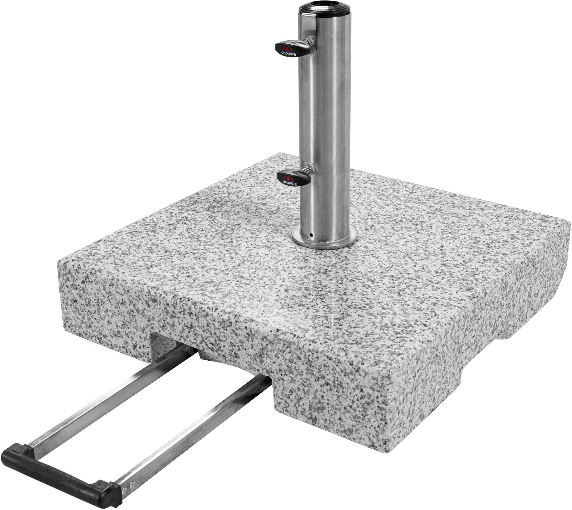 Doppler Stojan na slnečník Trolley, žula, 70 kg