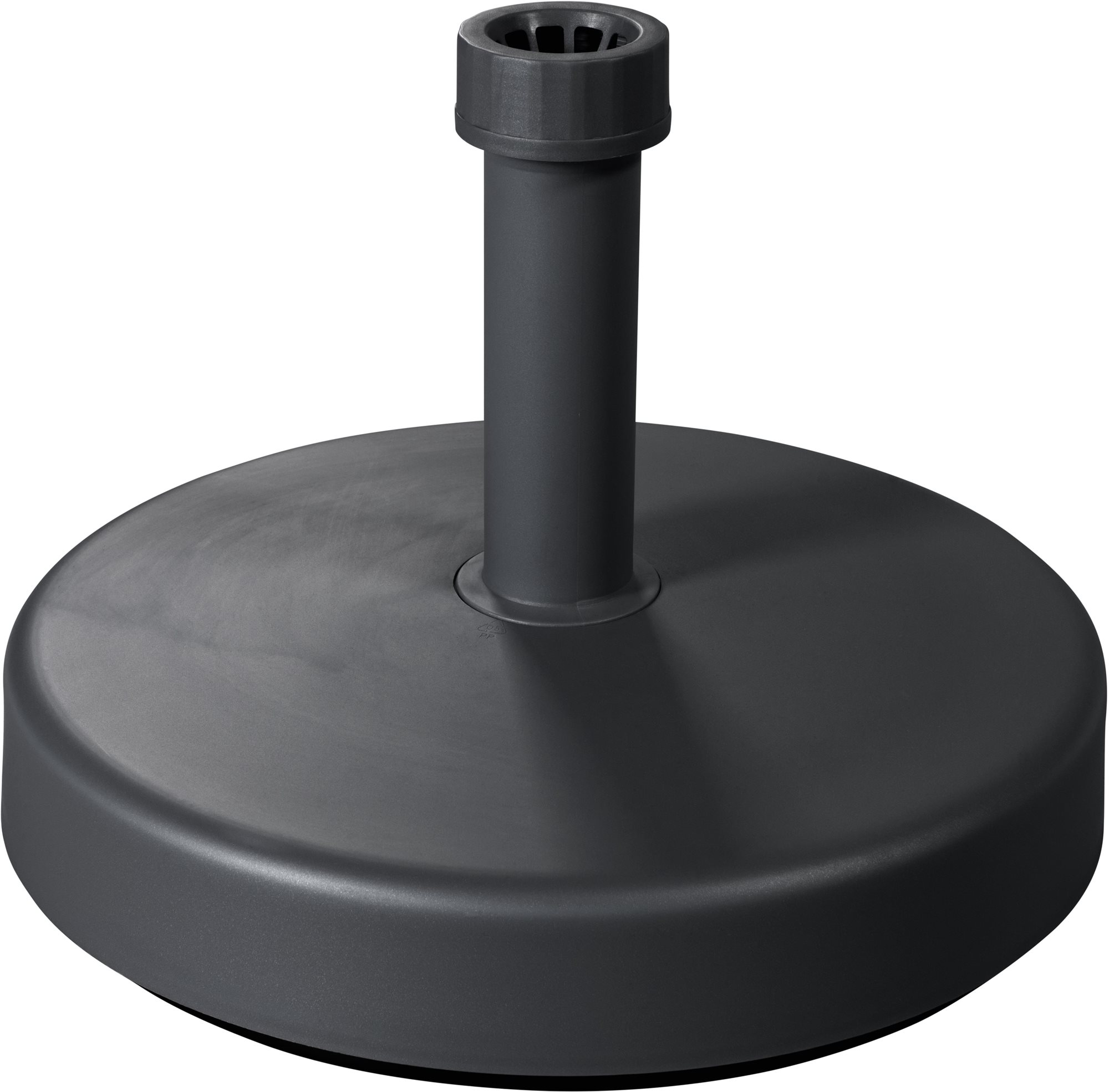 Doppler Stojan na slnečník PVC čierny, 25 l