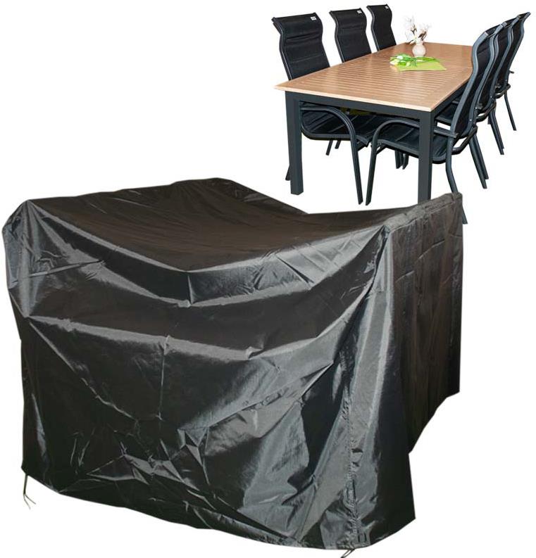 DOPPLER Ochranný obal na stôl 220 × 100 cm + 6 kresiel Miami