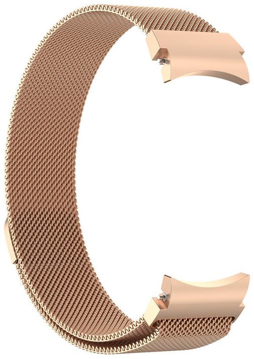 Drakero Milánsky ťah na Samsung Galaxy Watch 4, 5, 6, 7 (44/45/46 mm) zlato-ružový