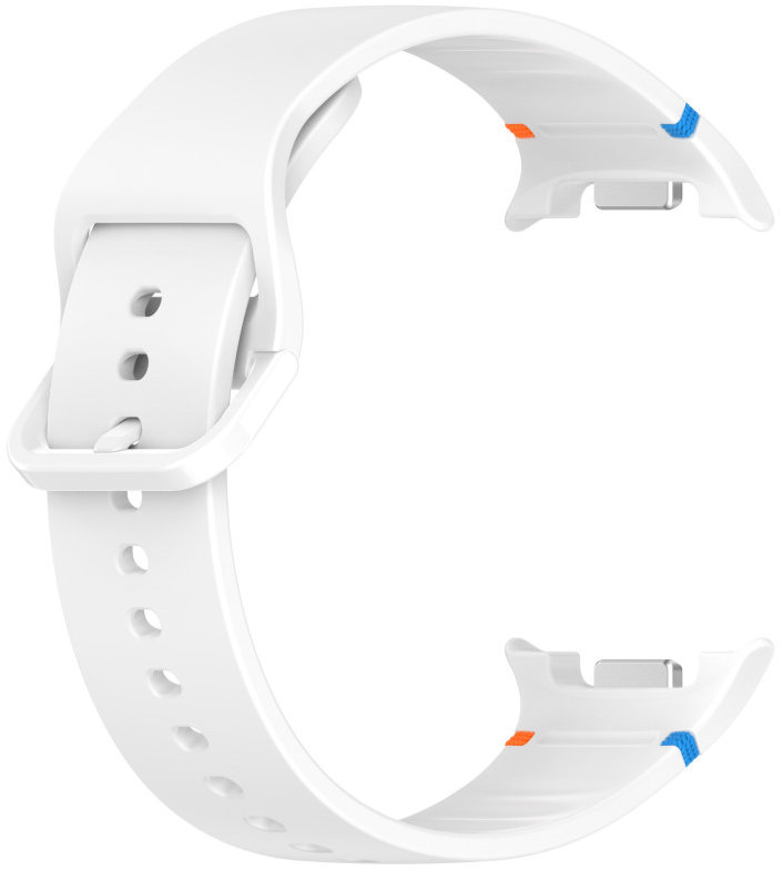 Drakero Silikónový WAVY biely na Samsung Galaxy Watch 8