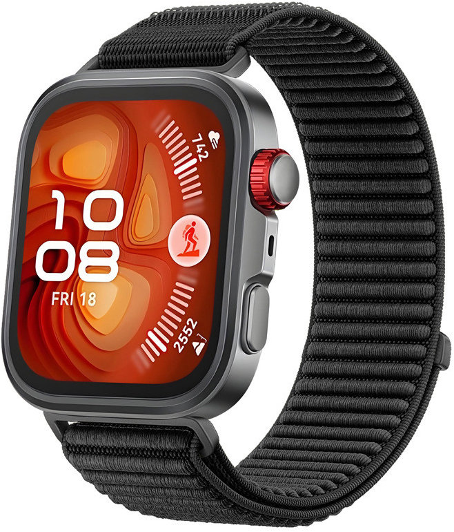 Drakero Nylonový čierny na Huawei Watch Fit 3, 4 a 4 Pro