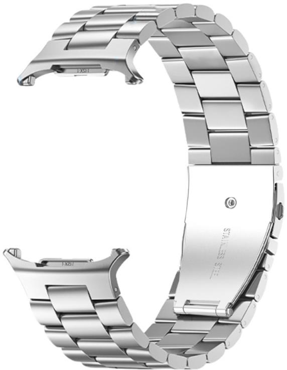 Drakero Kovový na Samsung Galaxy Watch Ultra strieborný