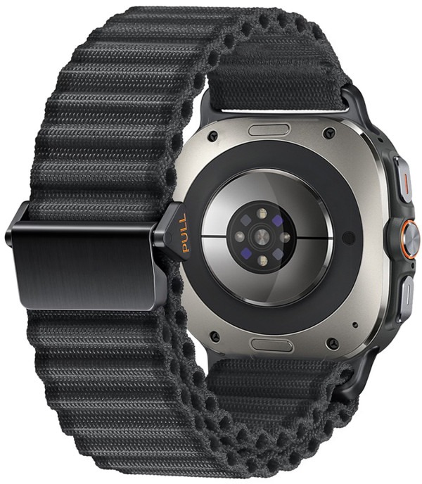 Drakero Nylonový ALPINE na Samsung Galaxy Watch Ultra čierny
