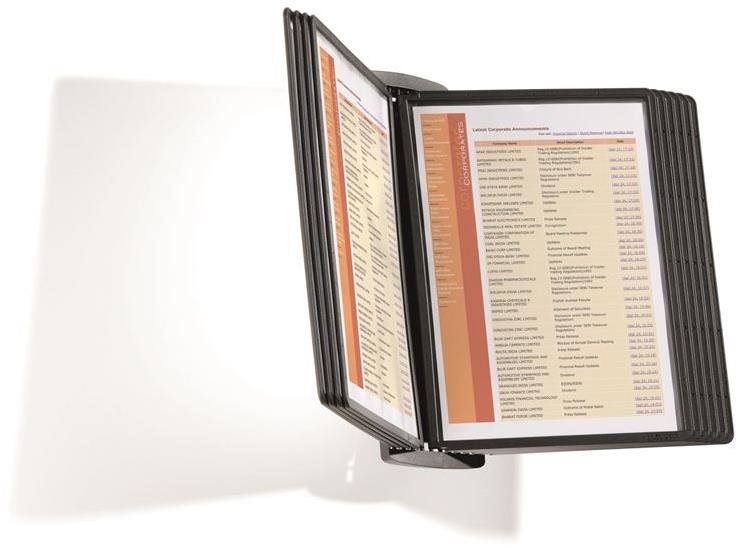 DURABLE Sherpa Style Wall 10, závesný, pre 10 vreciek, A4