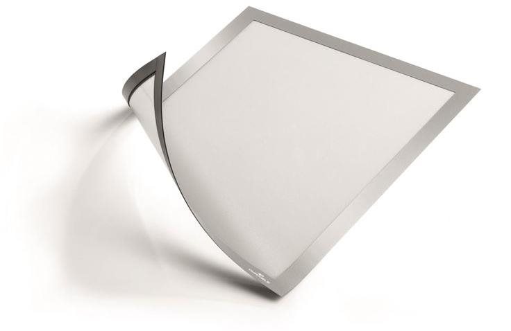 DURABLE Duraframe, magnetický, informačný, na kovové povrchy, A4, strieborné – 5 ks