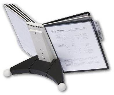 DURABLE Sherpa, pultový, plastový, vrátane 10 vreciek, A4, čierny