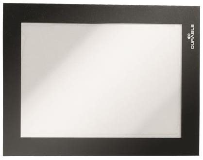DURABLE Duraframe, samolepiaci, A5, čierny – 2 ks