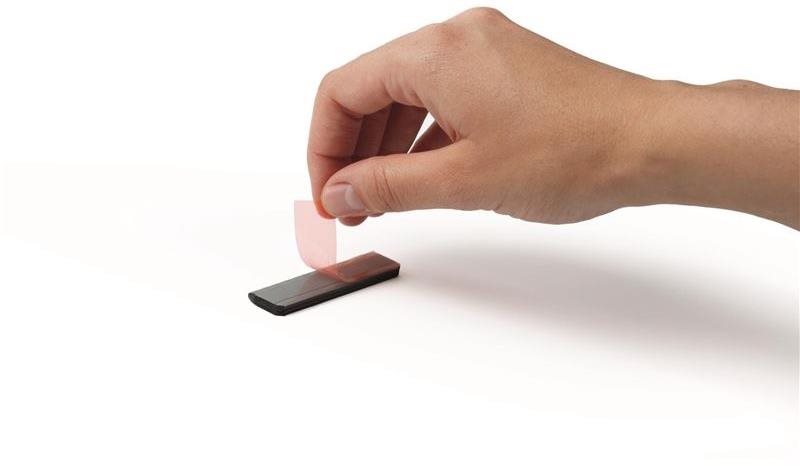 DURABLE DURAFIX®, magnetická, samolepiaca, 60 mm, čierna – 5 ks