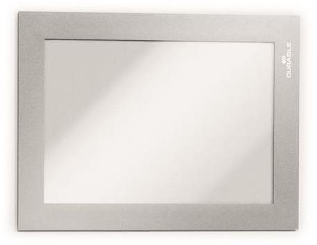 DURABLE samolepiaci, A5, strieborný – 2 ks