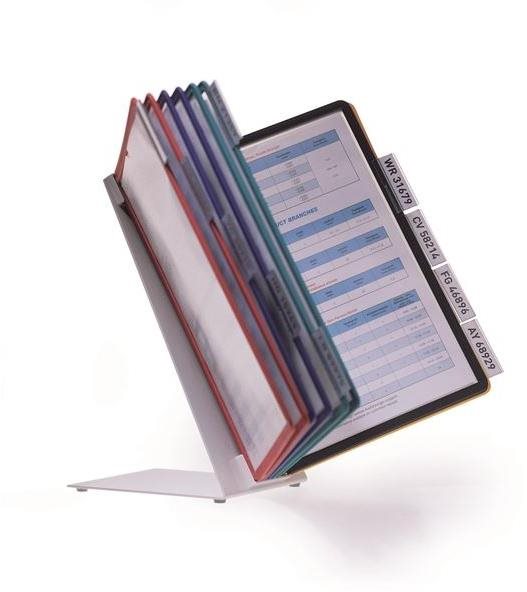 DURABLE VARIO TABLE 10 stolný, vrátane 10 vreciek, mix farieb