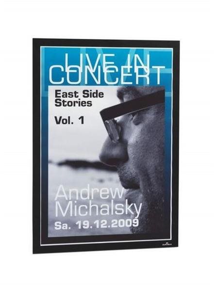 DURABLE Duraframe, samolepiaci, A3, čierny – balenie 2 ks