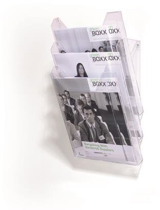 DURABLE Combiboxx na prospekty A4, 3 priehradky