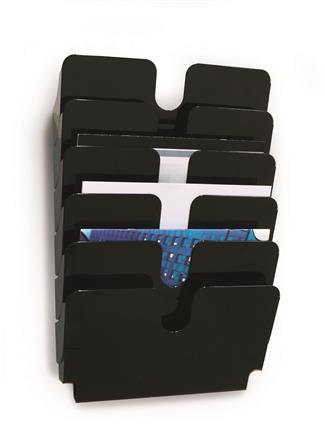 DURABLE Flexiplus 6, čierny, A4 na šírku, nástenný