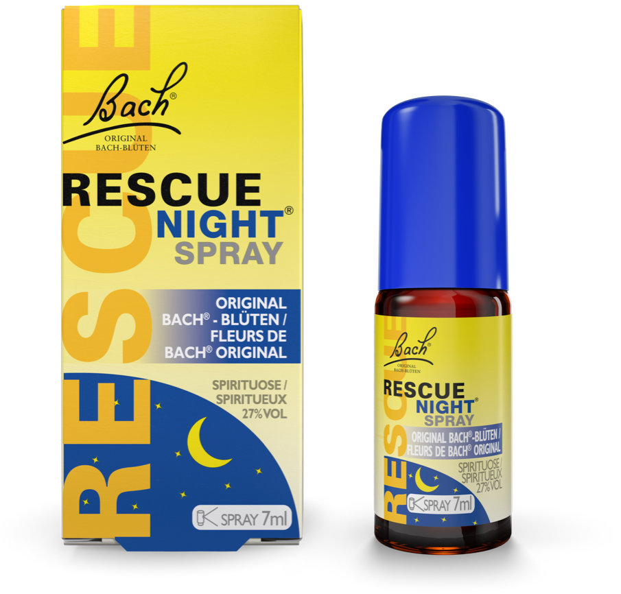 Dr. Bach Rescue® Night Krízový sprej na pokojný spánok 7 ml s obsahom alkoholu