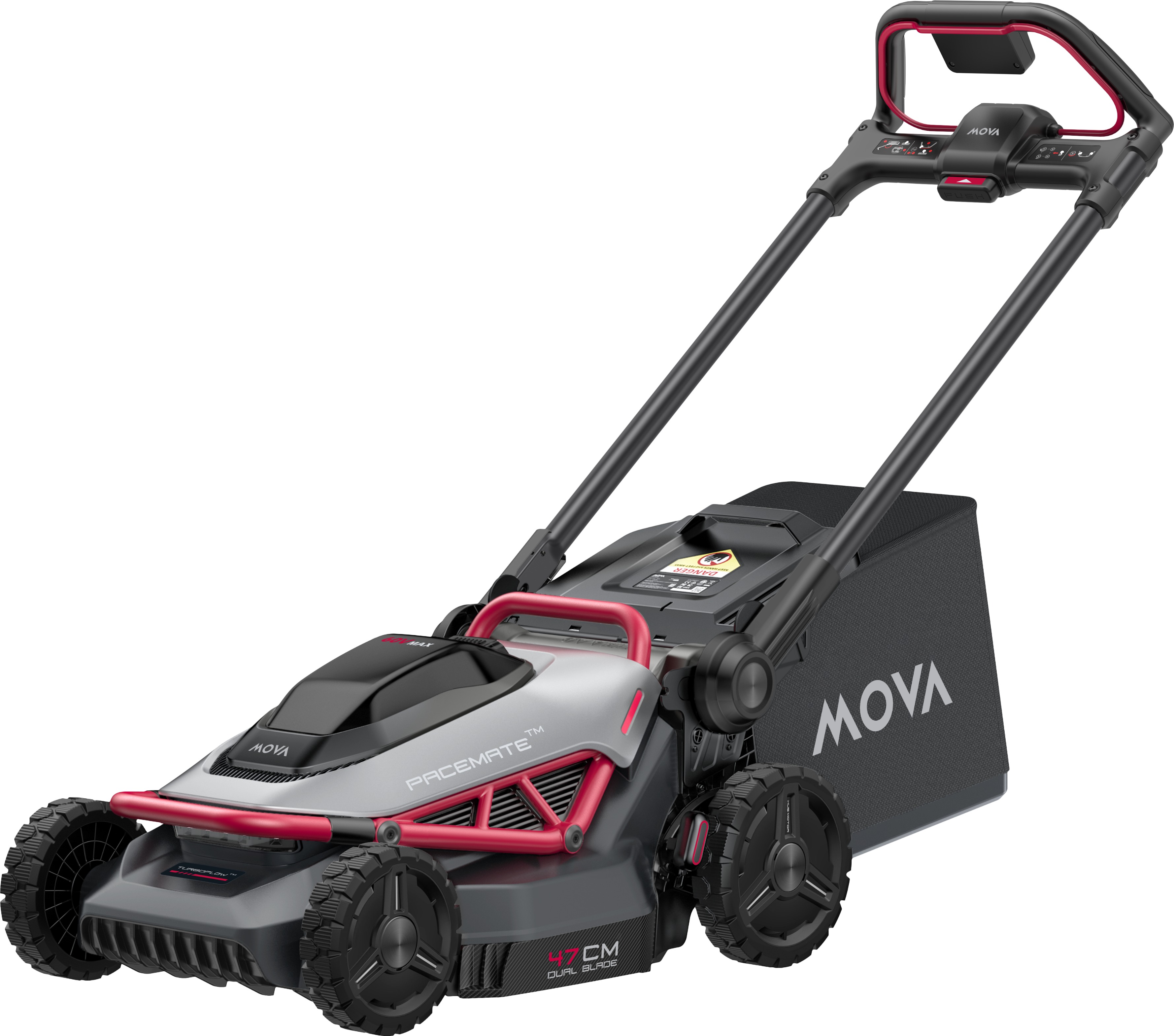 MOVA Rotačná kosačka s pojazdom AKU 60 V 47 cm, súprava (1× 5 Ah)